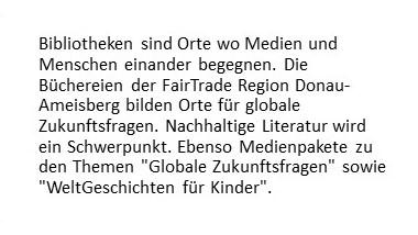 Bibliotheken öffnen Welten